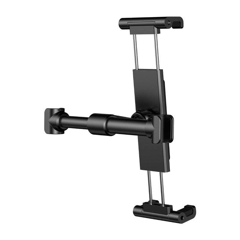 SUPORT AUTO Baseus pt. SmartPhone sau Tableta, fixare pe tetiera, ofera posibilitatea reglarii unghiului de vizionare pe verticala si orizontala (360 de grade), negru "SUHZ-01" - 6953156261358 — miniatură