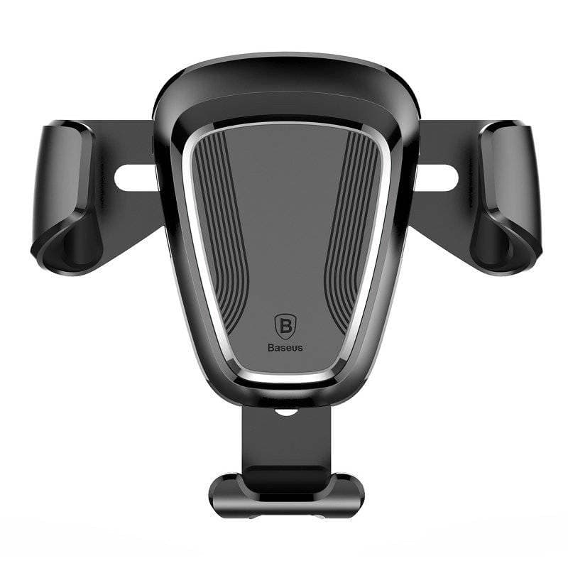 SUPORT AUTO Baseus Gravity pt. SmartPhone, fixare grila ventilatie, negru "SUYL-01" - 6953156257344 — miniatură