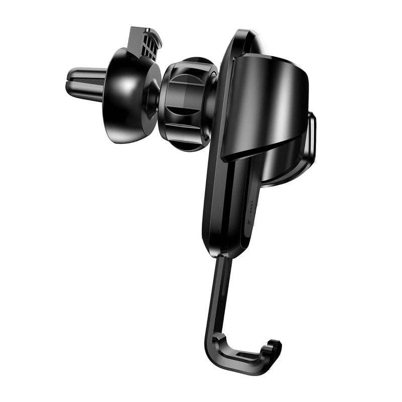 SUPORT AUTO Baseus Gravity pt. SmartPhone, fixare grila ventilatie, negru "SUYL-01" - 6953156257344 — miniatură