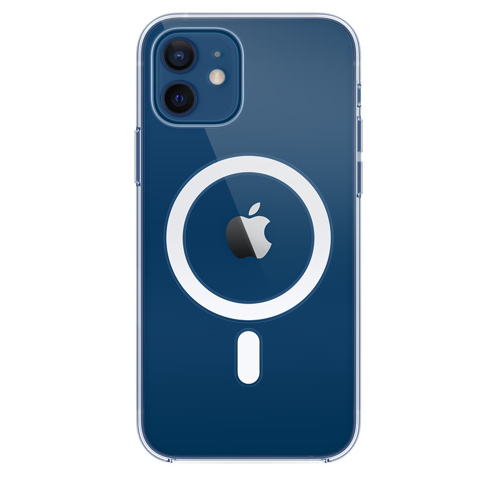HUSA Smartphone Apple, pt iPhone 12 | iPhone 12 Pro, tip back cover (protectie spate) cu MagSafe, silicon, MagSafe, transparent, "mhlm3zm/a"