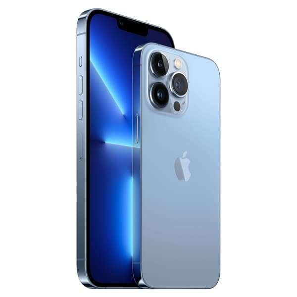 SMARTphone Apple, "iPhone 13 Pro Max" ecran 6.7 inch, dual sim, rez. camera 12 Mpix, memorie interna 128 GB, 5G, iOS, acumulator 4352 mAh, albastru, "mll93rm/a" — miniatură