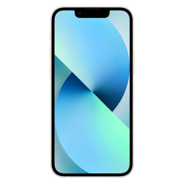 SMARTphone Apple, "iPhone 13" ecran 6.1 inch, dual sim, rez. camera 12 Mpix, memorie interna 128 GB, 5G, iOS, acumulator 3240 mAh, alb, "mlpg3rm/a"