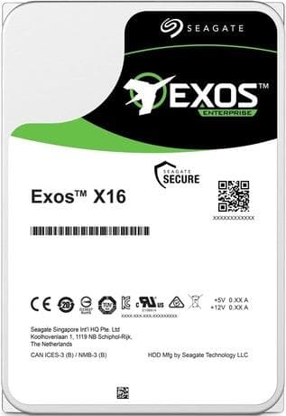 HDD SEAGATE 14TB, Exos X16, 7.200 rpm, buffer 256 MB, pt server, "ST14000NM002G"