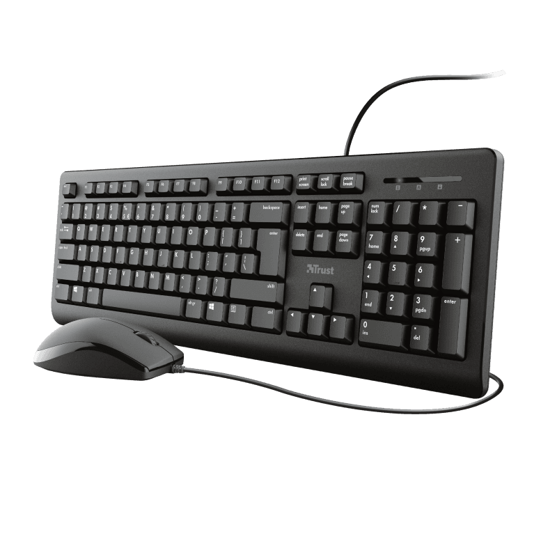 Trust Primo Wired Keyboard & Mouse Set, "TR-23970" — miniatură