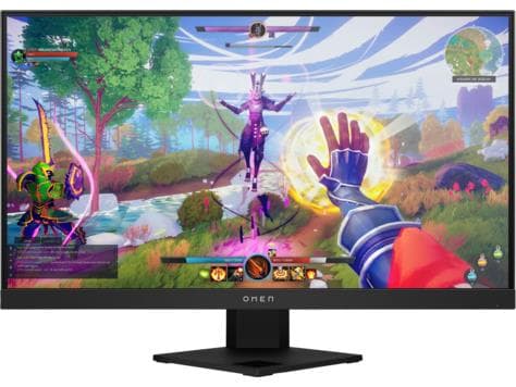 MONITOR HP 24.5 inch, Gaming, IPS, Full HD (1920 x 1080), Wide, 400 cd/mp, 1 ms, DisplayPort | HDMI, "22J05AA"