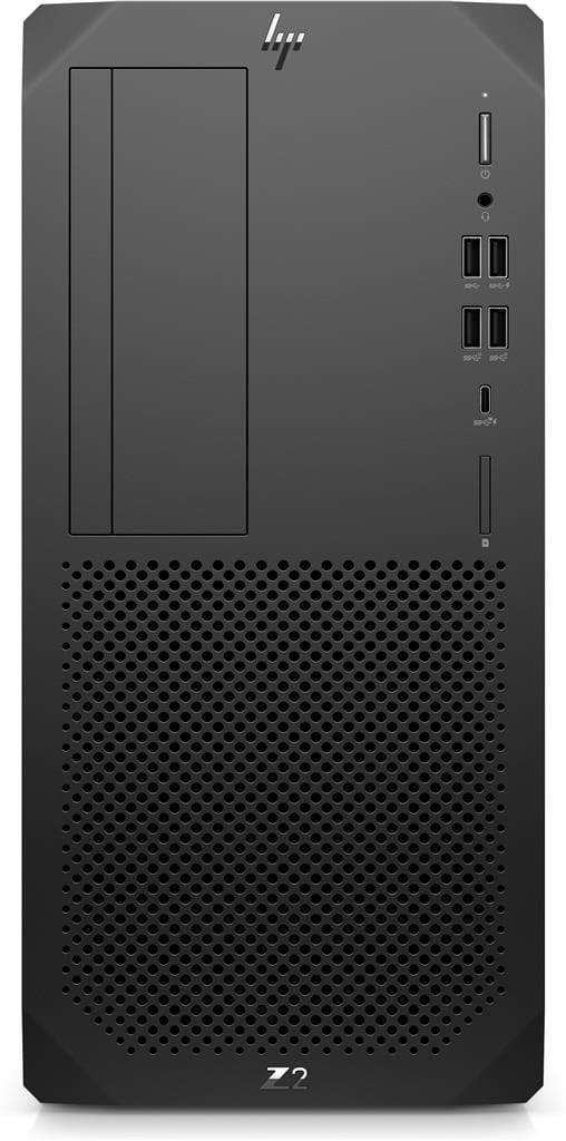 DESKTOP HP, "Z2 G8" Tower, CPU Xeon W-1350, Intel UHD Graphics P750, memorie 16 GB, SSD 512 GB, tastatura si mouse, Windows 10 Pro, "2N2E3EA"