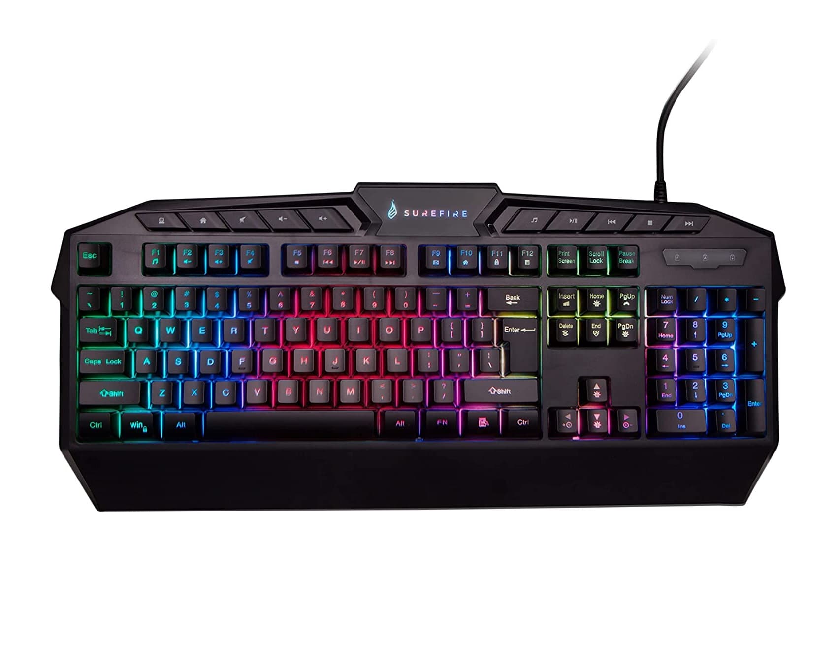 TASTATURI Verbatim SUREFIRE 48824 KINGPIN GAMING, "48824"