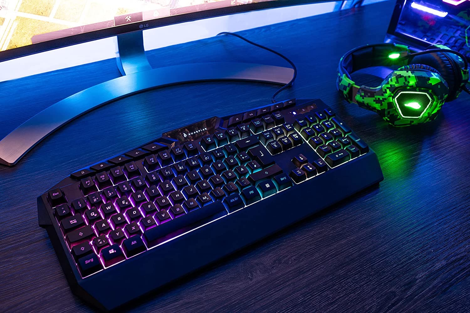 TASTATURI Verbatim SUREFIRE 48824 KINGPIN GAMING, "48824" — miniatură