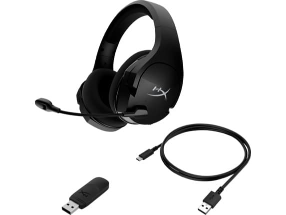 HP HEADPHONES HYPERX CLOUD STINGER WIFI "4P4F0AA" — miniatură