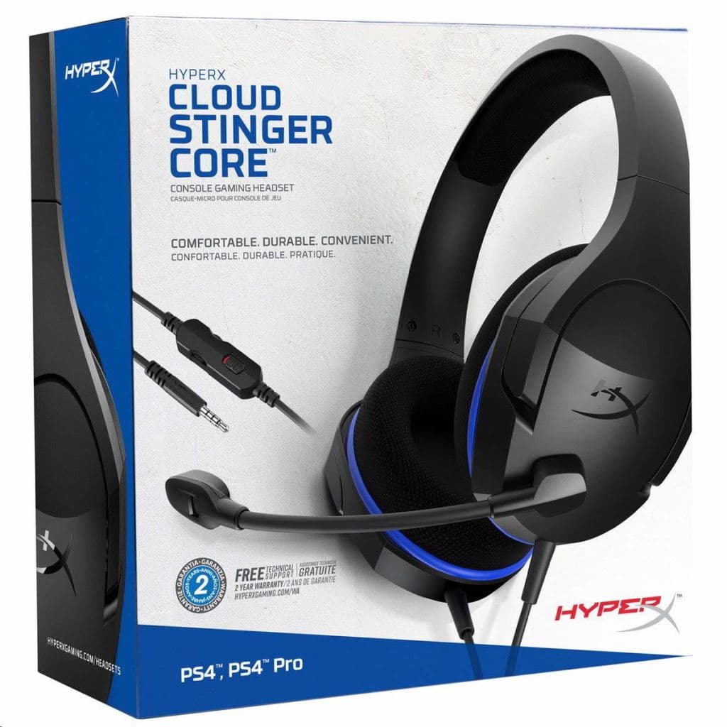 HP HYPERX HEADPHONES CLOUD STINGER CORE "4P5J8AA" — miniatură