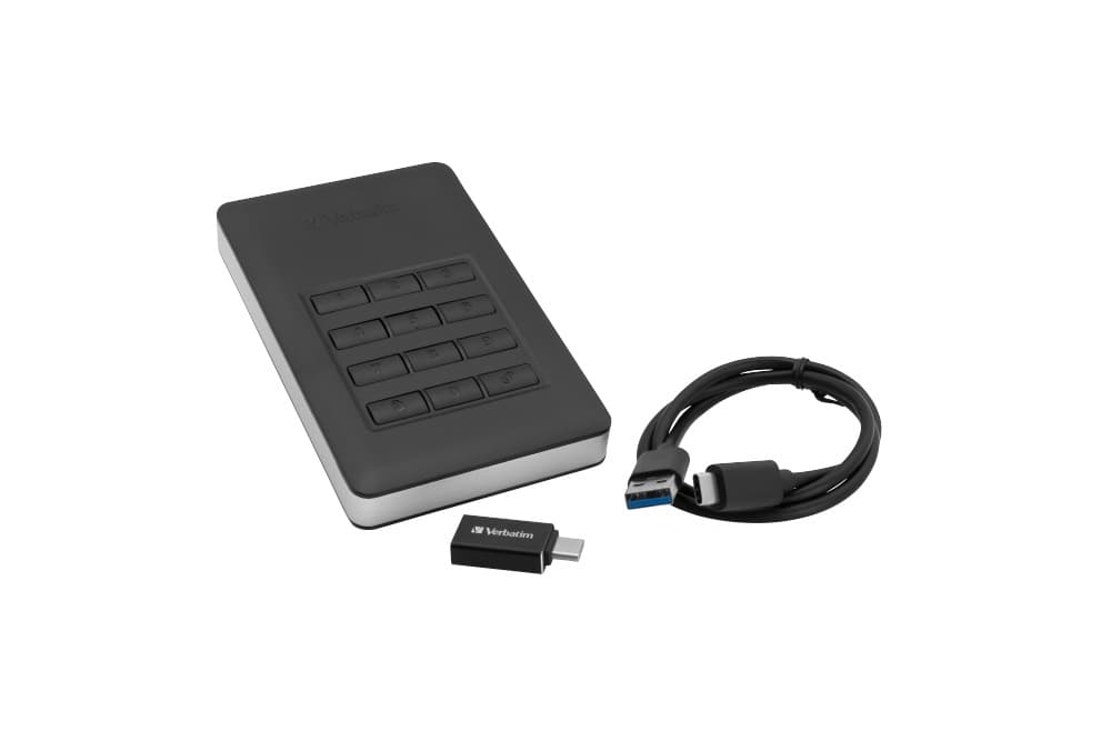 HDD. Externe Verbatim StoreNGo HDD USB 3.1 G1 1TB, "53401" — miniatură