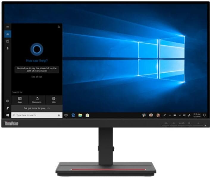 MONITOR Lenovo 21.5 inch, home | office, VA, Full HD (1920 x 1080), Wide, 250 cd/mp, 6 ms, HDMI | VGA, "62C6KAT1EU"