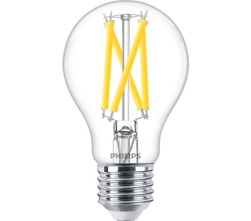 BEC LED Philips, soclu E27, putere 7.2W, forma clasic, lumina alb calda, alimentare 220 - 240 V, "000008719514323995"