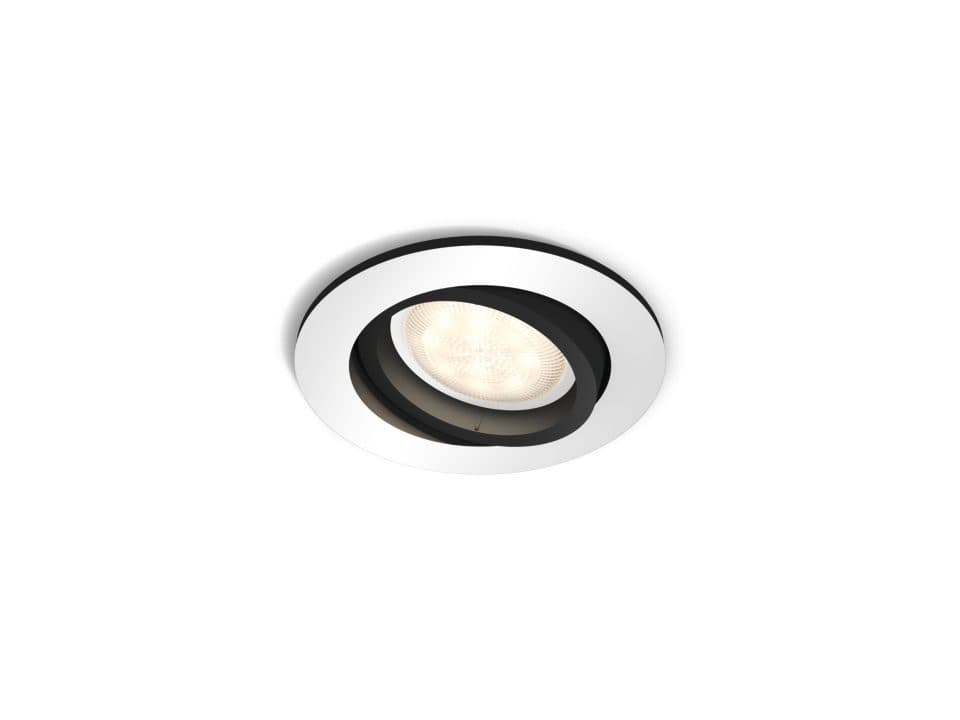 SPOT incastrat smart LED Philips, soclu GU10, putere 5 W, forma spot, lumina alb, alimentare 220 - 240 V, "000008719514338548"