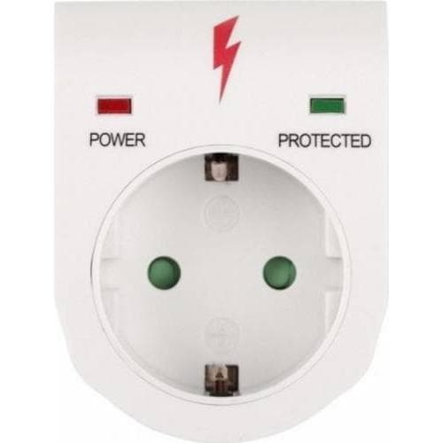Dispozitiv de protectie personala la supratensiune 16A/250V; 4,5KA | Numar iesiri 1 | Schuko | Alb, "920.000R"