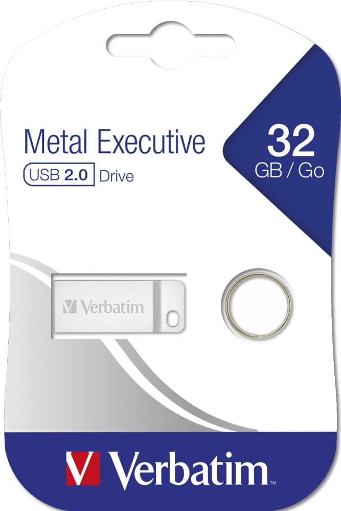 MEMORII USB Verbatim VERBATIM 98749 USB DRIVE 2.0 32GB SILVER, "98749" — miniatură