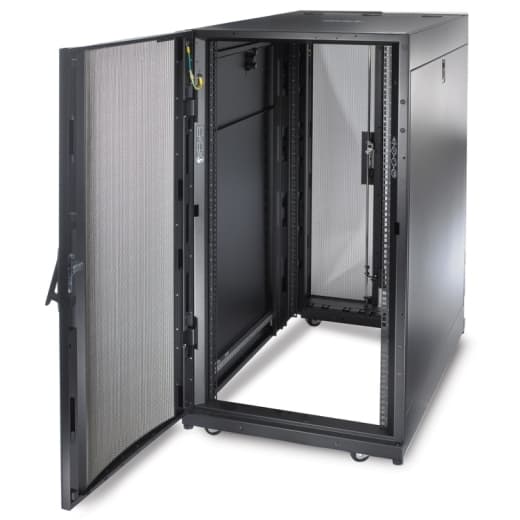 Cabinet rack,24U 600 x 1070,Montare pe podea,Usi perforate,Negru APC, "AR3104"
