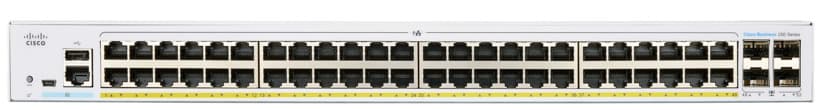 SWITCH. PoE CISCO, "CBS250 Smart"port Gigabit x 48, SFP SFP x 4, managed, rackabil, carcasa metalica, "CBS250-48P-4G-EU" — miniatură