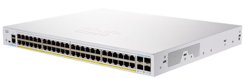 SWITCH. PoE CISCO, "CBS250 Smart"port Gigabit x 48, SFP SFP x 4, managed, rackabil, carcasa metalica, "CBS250-48P-4G-EU"