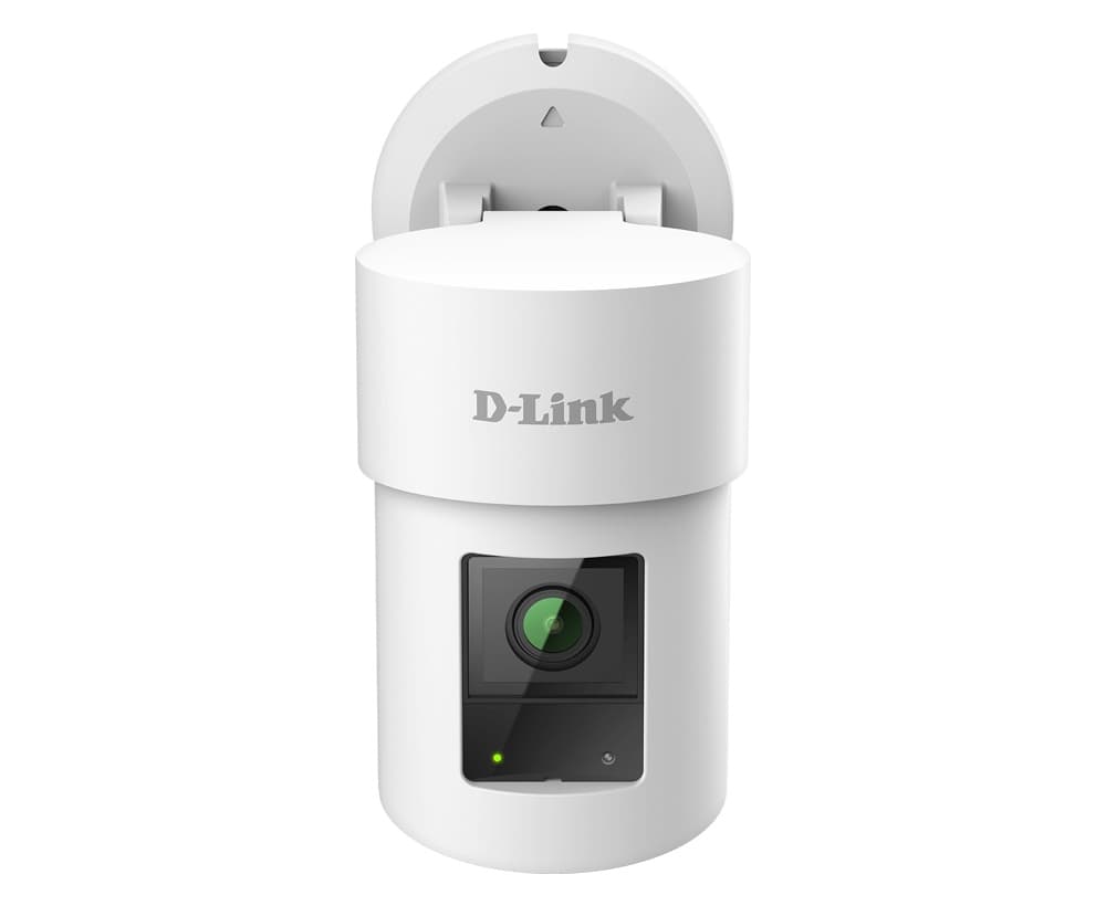 CAMERA IP D-Link, cube, pt. exterior, IP65,2K QHD 1440P,360 grade unghi, dist. IR 7 m, lentila fixa 3.3 mm,4Mpx, dual band wi-fi, mic da, plastic, "DCS-8635LH" — miniatură