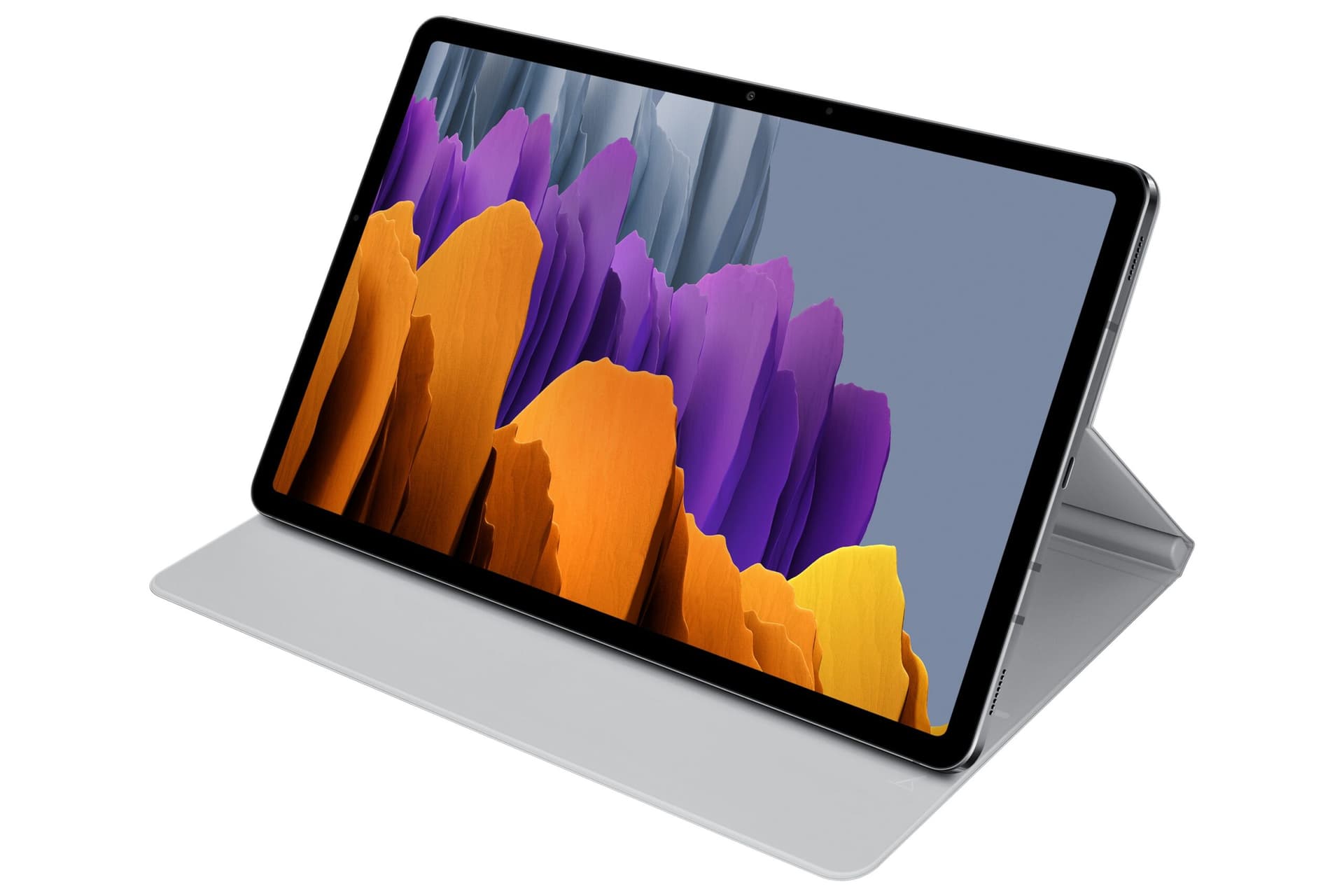 Husa pt Tab S7 Book Cover Light Gray, "EF-BT630PJEGEU" — miniatură