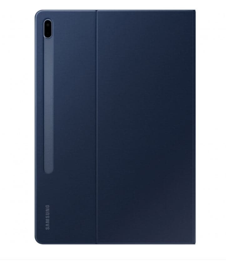 Husa pt Tab S7+ / S7 FE Book Cover Navy , "EF-BT730PNEGEU" — miniatură