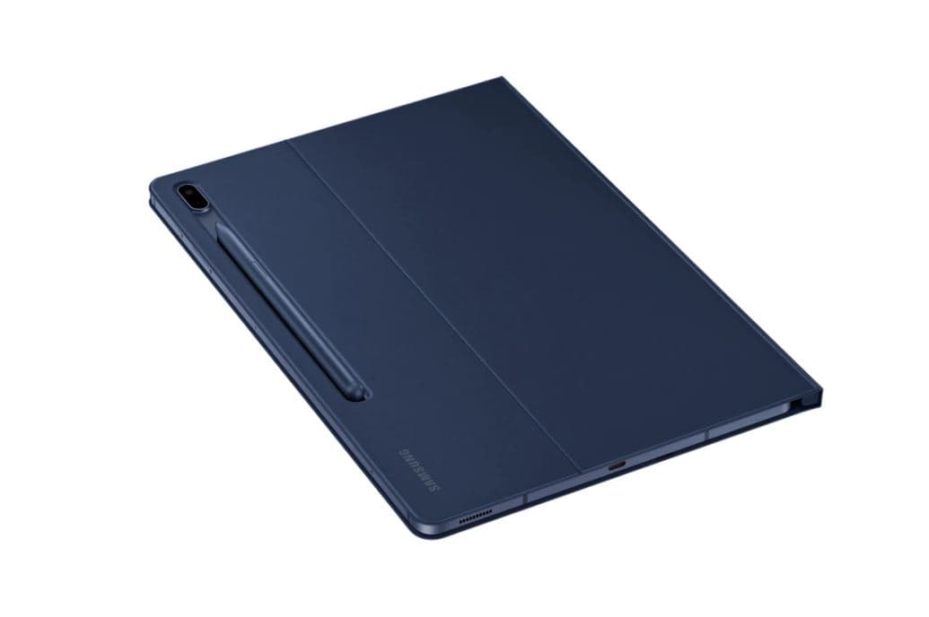Husa pt Tab S7+ / S7 FE Book Cover Navy , "EF-BT730PNEGEU" — miniatură