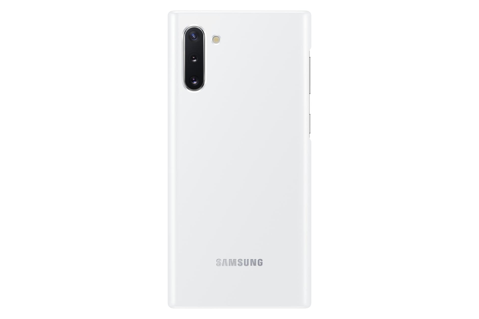 HUSA Smartphone Samsung, pt Galaxy Note 10, tip smart book cover, policarbonat, Smart LED View, alb, "EF-KN970CWEGWW" — miniatură