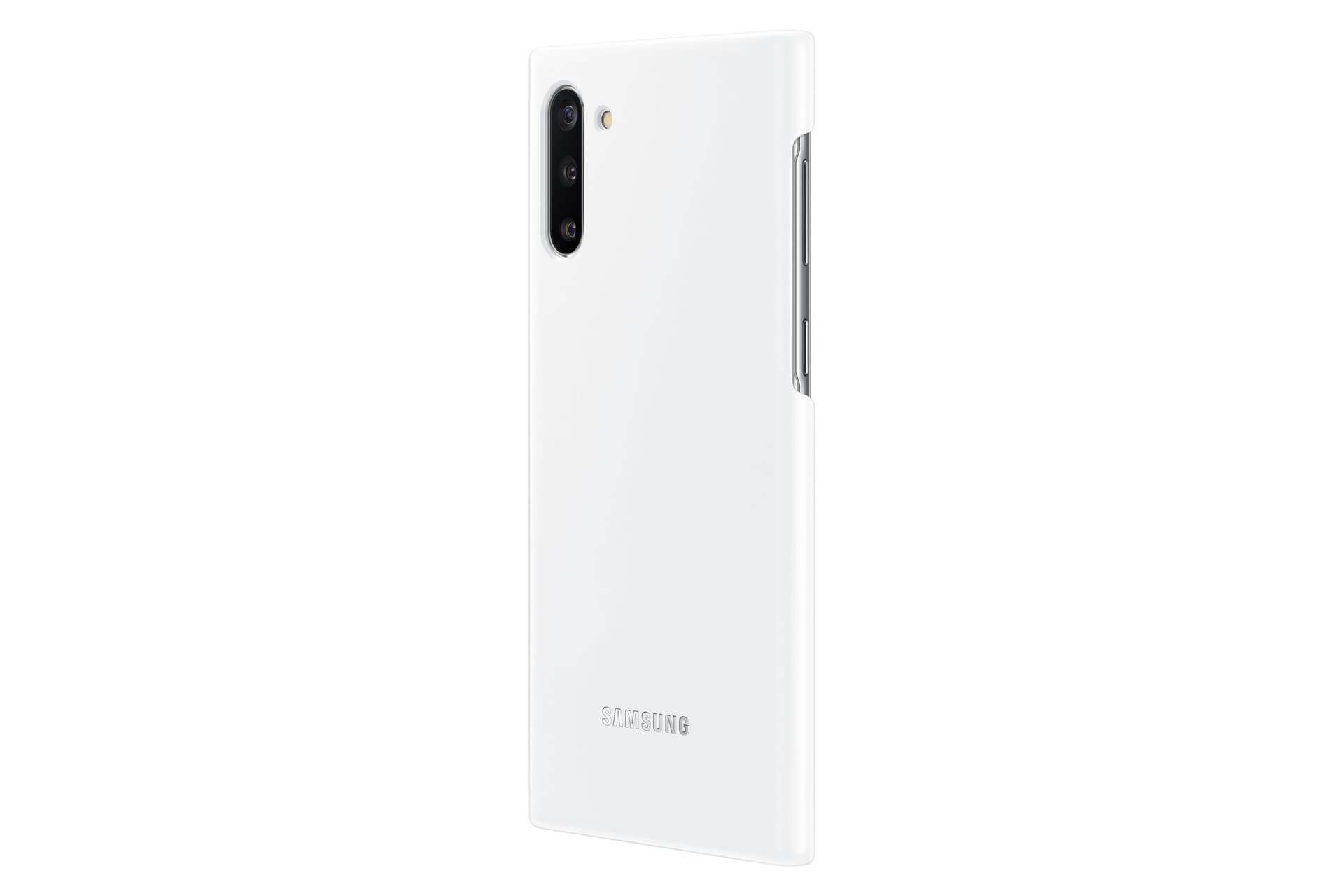 HUSA Smartphone Samsung, pt Galaxy Note 10, tip smart book cover, policarbonat, Smart LED View, alb, "EF-KN970CWEGWW" — miniatură