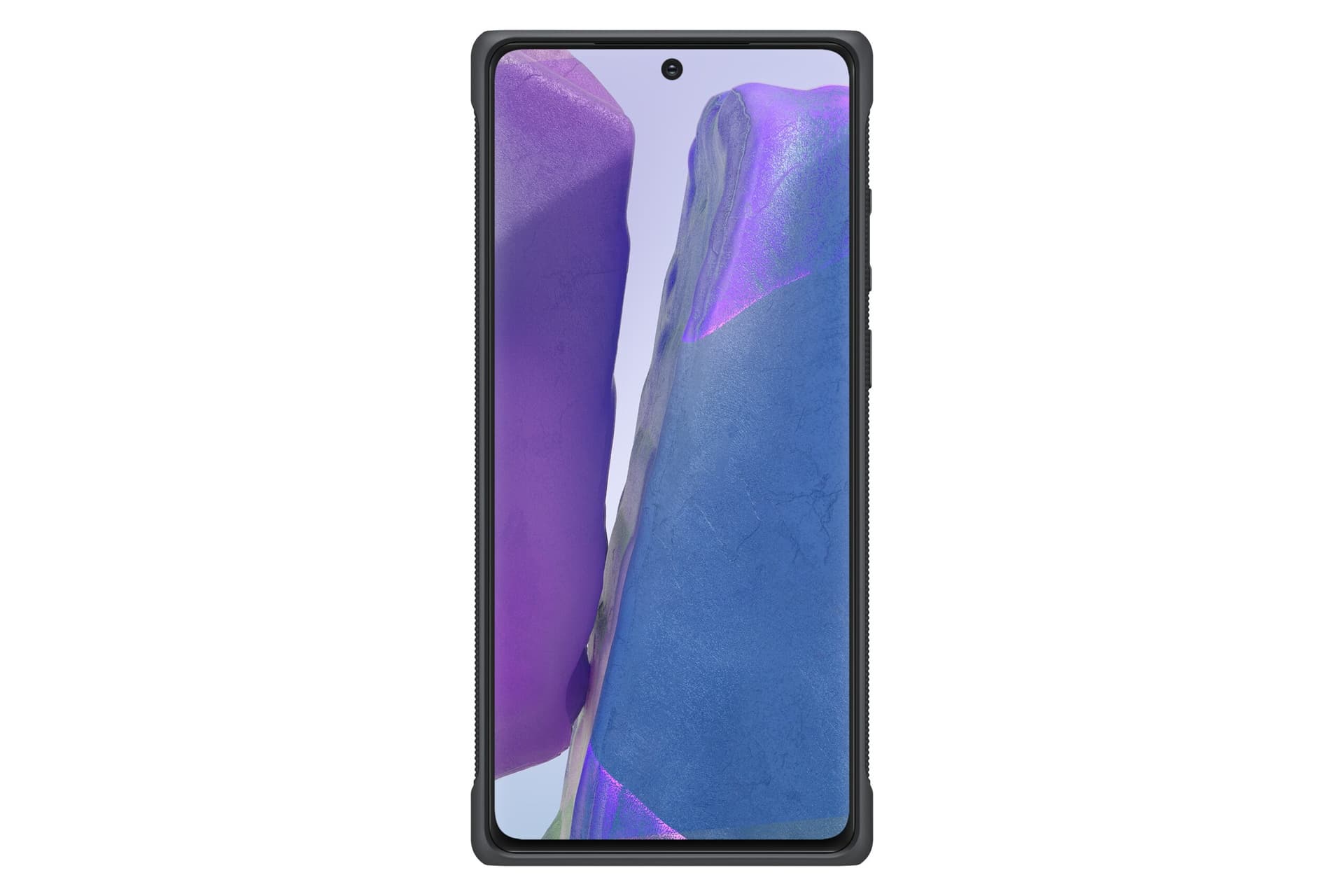 HUSA Smartphone Samsung, pt Galaxy Note 20, tip back cover (protectie spate), policarbonat | poliuretan, Protective Standing Cover, negru, "EF-RN980CBEGEU" — miniatură