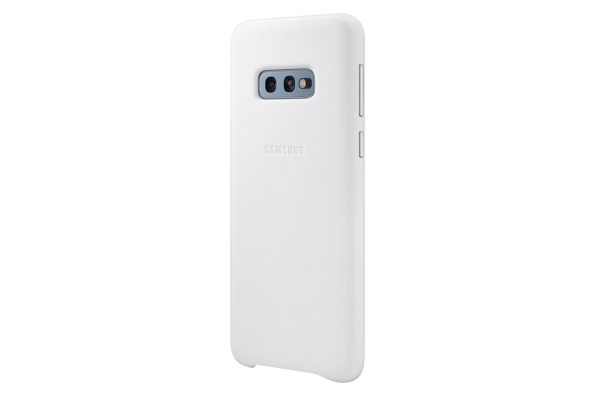 HUSA Smartphone Samsung, pt Galaxy S10E, tip back cover (protectie spate), piele, ultrasubtire, alb, "EF-VG970LWEGWW" — miniatură