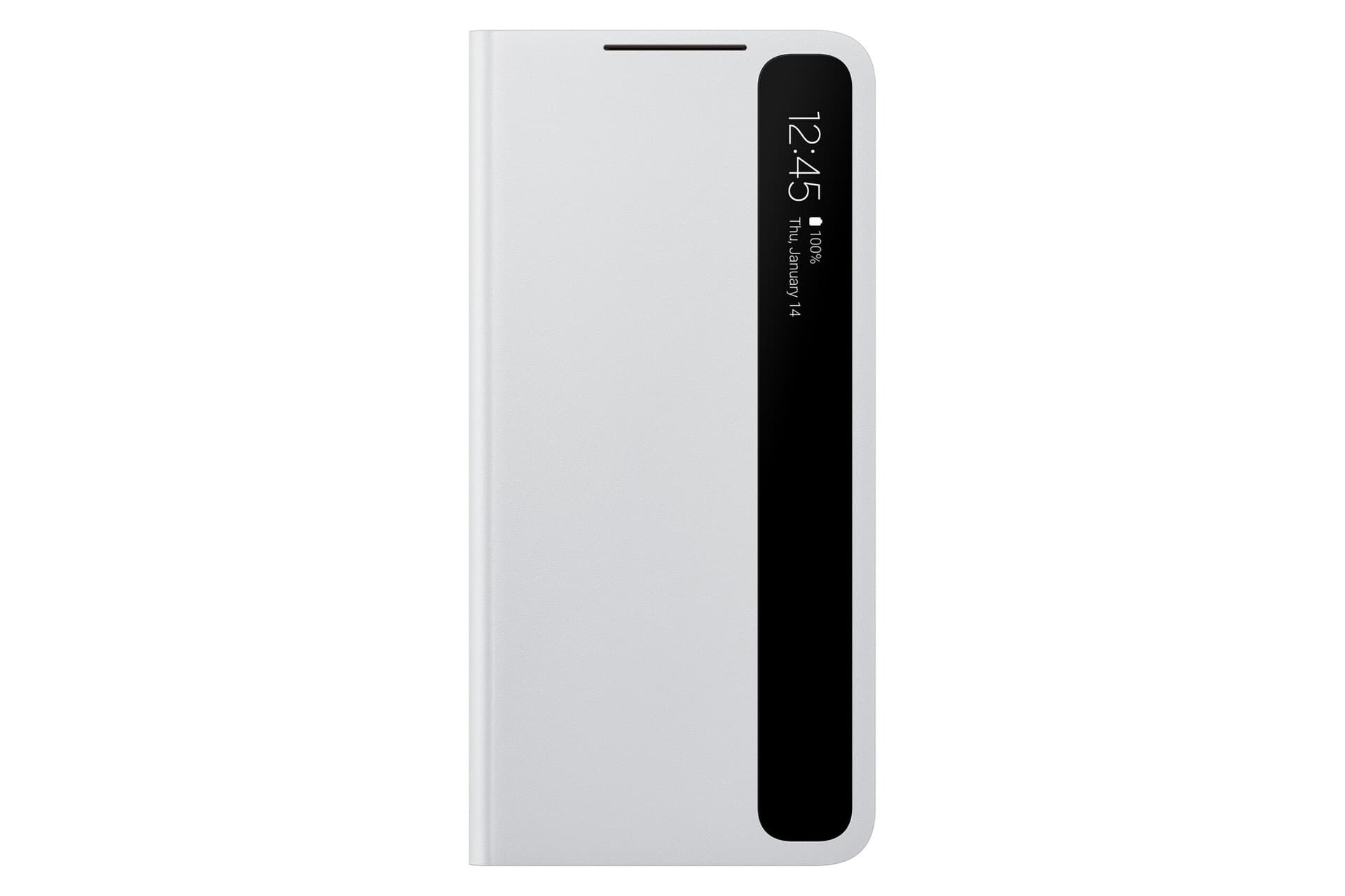 HUSA Smartphone Samsung, pt Galaxy S21+, tip smart book cover, poliuretan, Smart LED View, gri, "EF-ZG996CJEGEE"