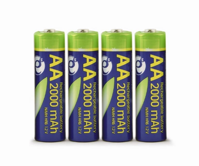 ACUMULATOR GEMBIRD AA (R6), 1.2V NiMH 2000mAh, 4 buc., "EG-BA-AA20R4-01"