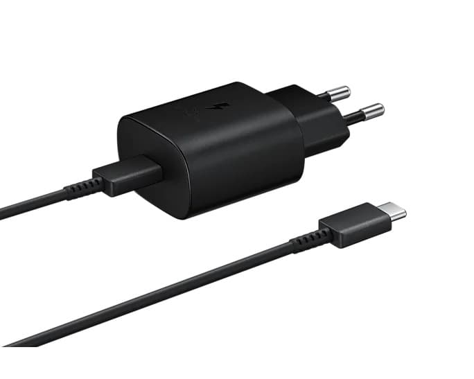 Incarcator retea 220V Samsung, USB Type C, fast charge, negru, "EP-TA800NBEGEU" — miniatură