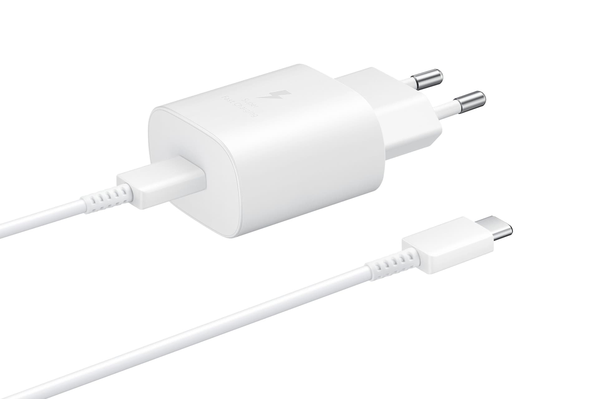 Incarcator retea 220V Samsung, USB Type C, fast charge, alb, "EP-TA800NWEGEU" — miniatură