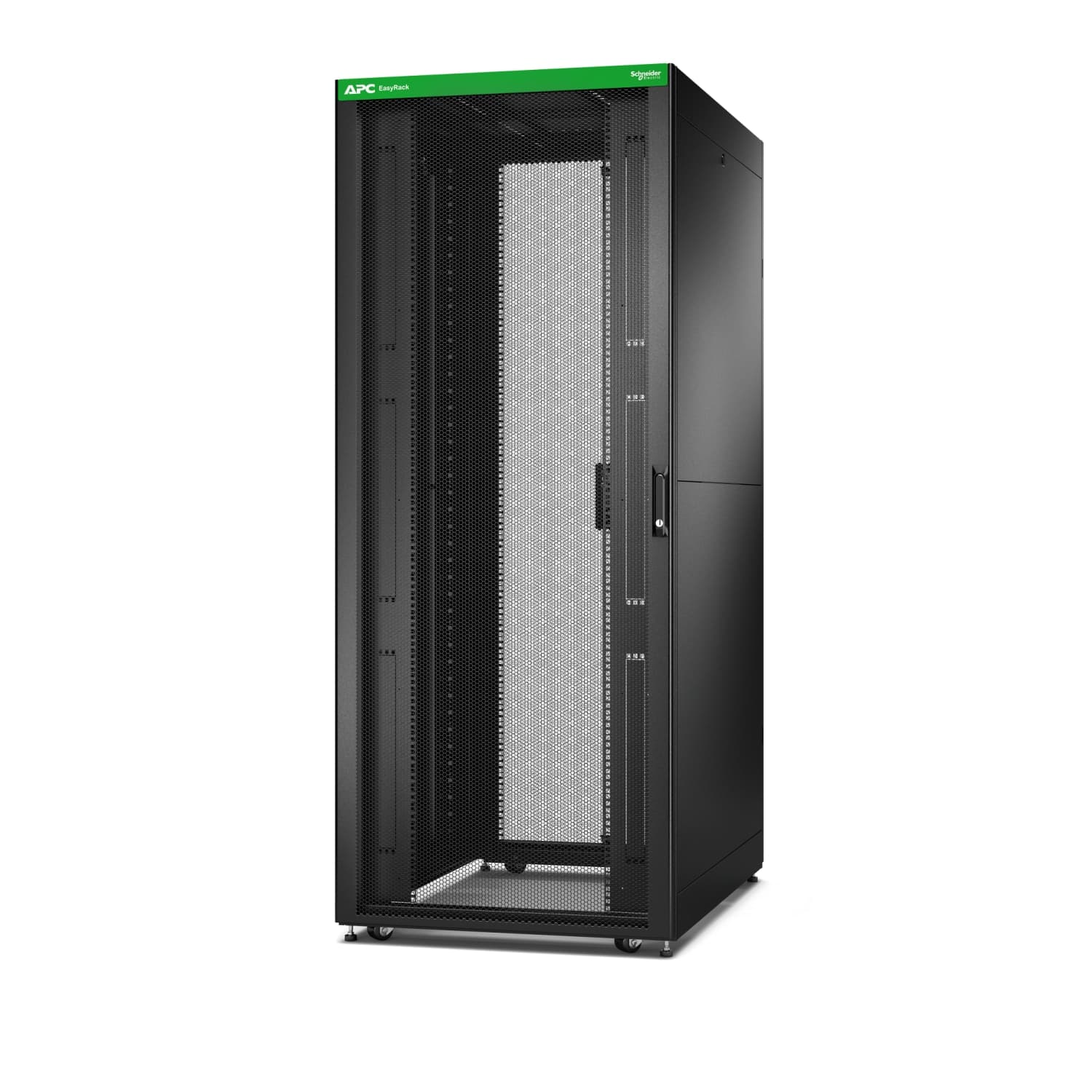 APC | ER8222 | Cabinet rack | 42U 800 x 1200 | Montare pe podea | Usi perforate | Negru, "ER8222"