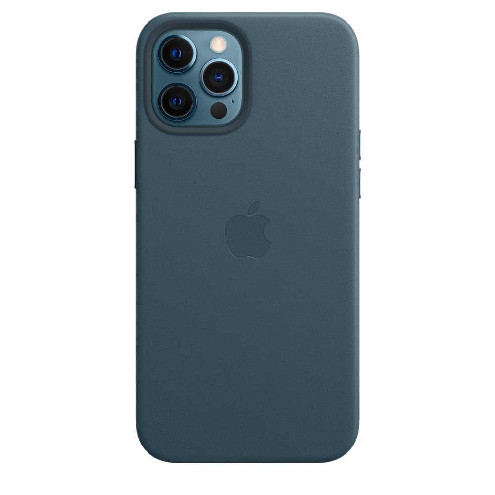 HUSA Smartphone Apple, pt iPhone 12 | iPhone 12 Pro Max, tip back cover (protectie spate) cu MagSafe, piele, MagSafe, albastru, "mhkk3zm/a"