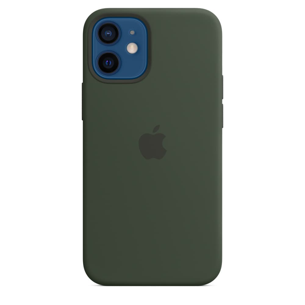 HUSA Smartphone Apple, pt iPhone 12 mini, tip back cover (protectie spate) cu MagSafe, silicon, MagSafe, verde, "mhkr3zm/a"