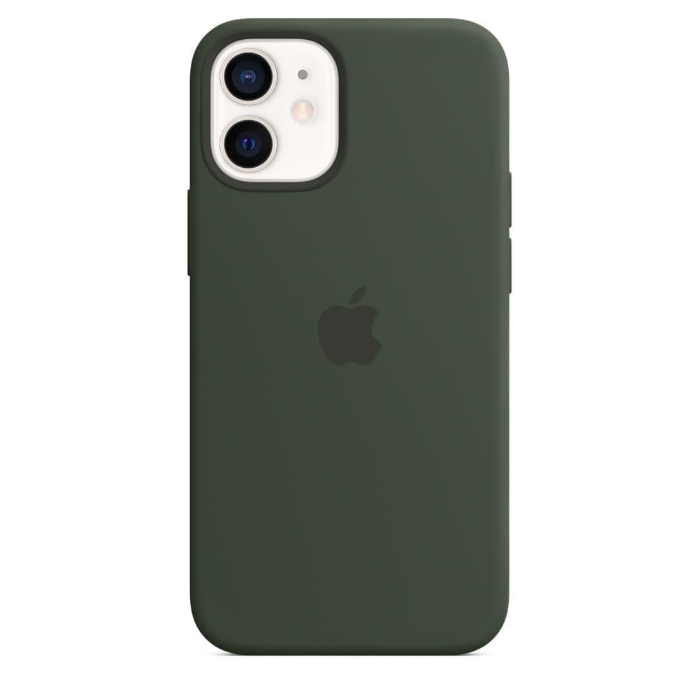HUSA Smartphone Apple, pt iPhone 12 mini, tip back cover (protectie spate) cu MagSafe, silicon, MagSafe, verde, "mhkr3zm/a" — miniatură