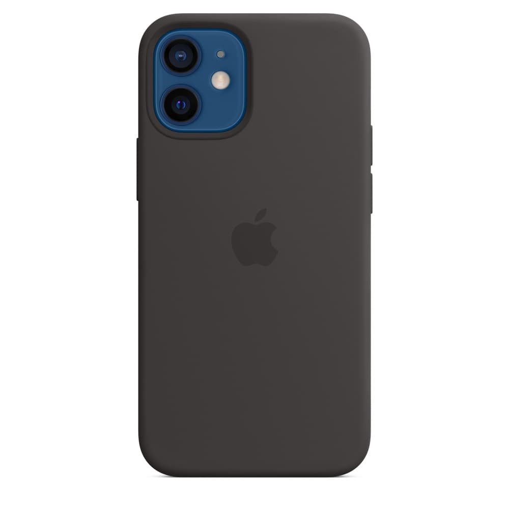 HUSA Smartphone Apple, pt iPhone 12 mini, tip back cover (protectie spate) cu MagSafe, silicon, MagSafe, negru, "mhkx3zm/a"