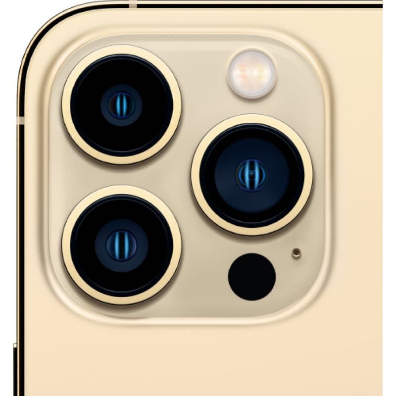SMARTphone Apple, "iPhone 13 PRO MAX" ecran 6.7 inch, dual sim, rez. camera 12 Mpix, memorie interna 512 GB, 5G, iOS, acumulator 4373 mAh, auriu, "MLLH3__A" — miniatură