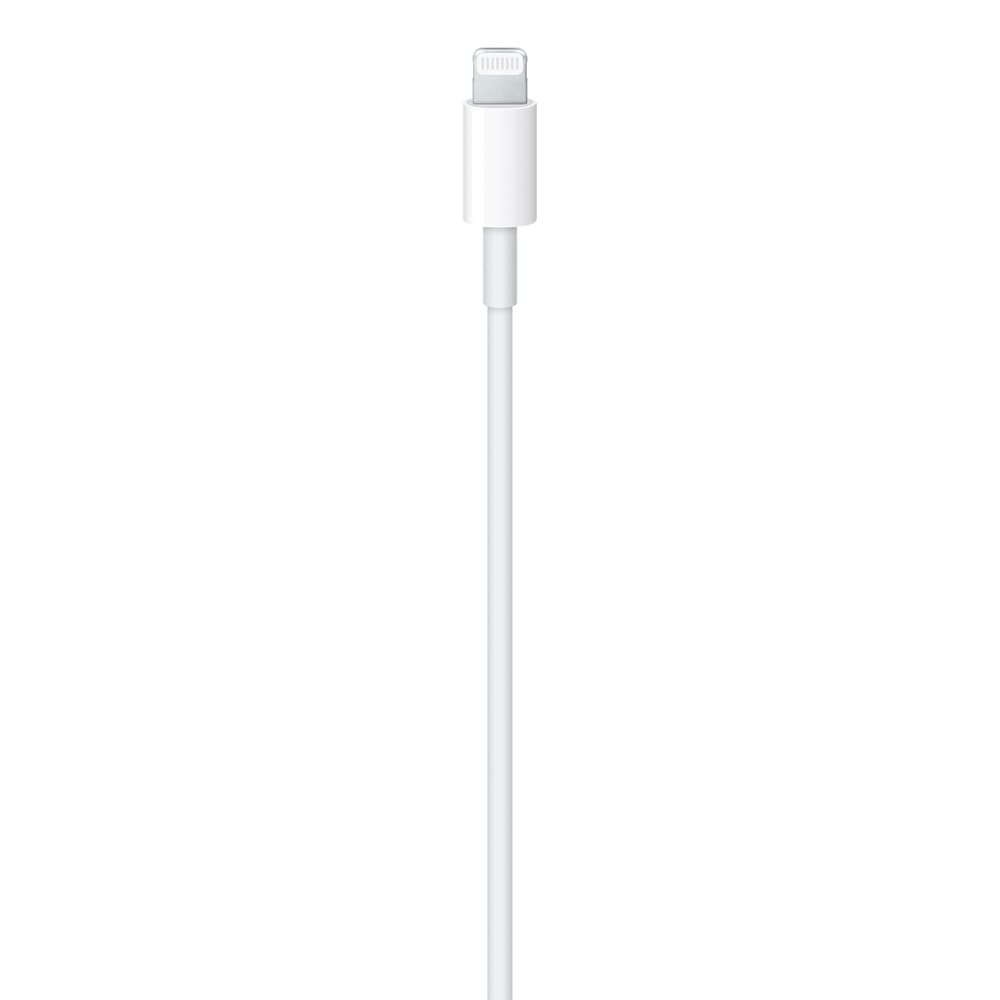 CABLU alimentare si date smartphone Apple, Lightning (T) la USB Type-C (T), cauciuc, lungime 1 m, alb, "mm0a3zm/a" — miniatură