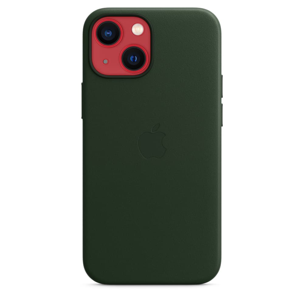 HUSA Smartphone Apple, pt iPhone 13 mini, tip back cover (protectie spate) cu MagSafe, silicon, MagSafe, verde, "mm0j3zm/a" — miniatură