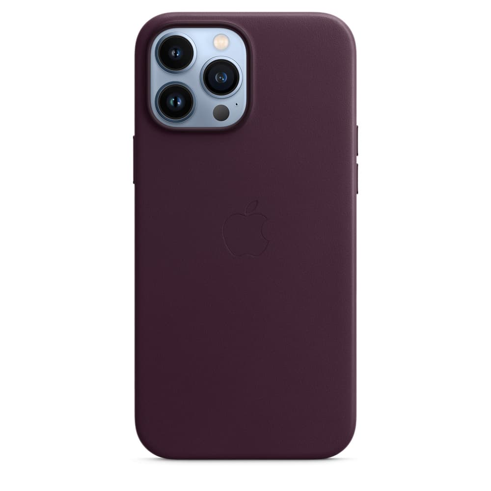 HUSA Smartphone Apple, pt iPhone 13 Pro Max, tip back cover (protectie spate) cu MagSafe, piele, MagSafe, rosu, "mm1m3zm/a" — miniatură