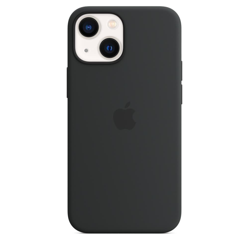 HUSA Smartphone Apple, pt iPhone 13 mini, tip back cover (protectie spate) cu MagSafe, silicon, MagSafe, negru, "mm223zm/a"