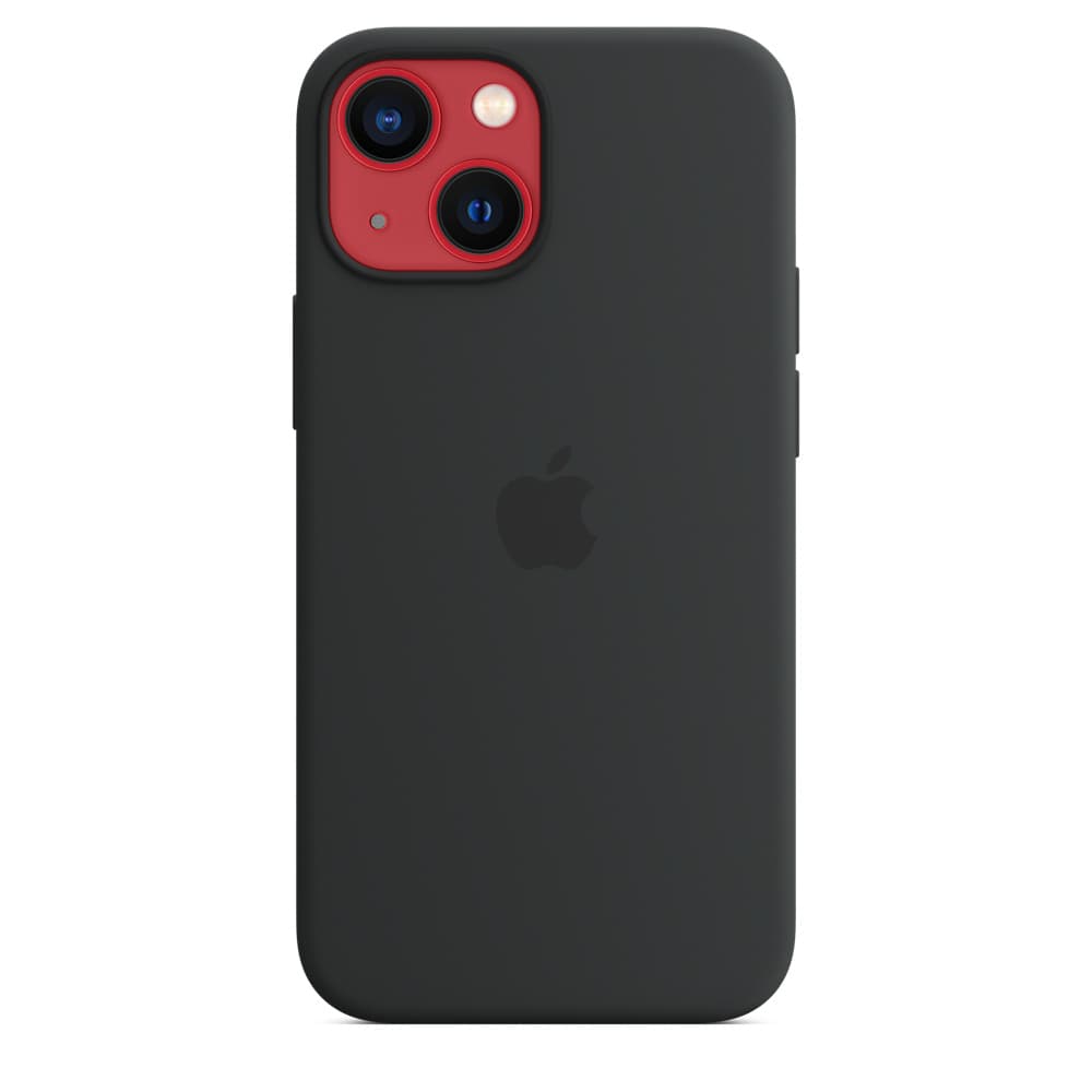 HUSA Smartphone Apple, pt iPhone 13 mini, tip back cover (protectie spate) cu MagSafe, silicon, MagSafe, negru, "mm223zm/a" — miniatură