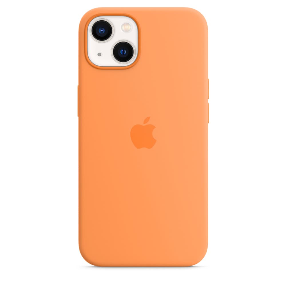 HUSA Smartphone Apple, pt iPhone 13, tip back cover (protectie spate) cu MagSafe, silicon, MagSafe, portocaliu, "mm243zm/a"
