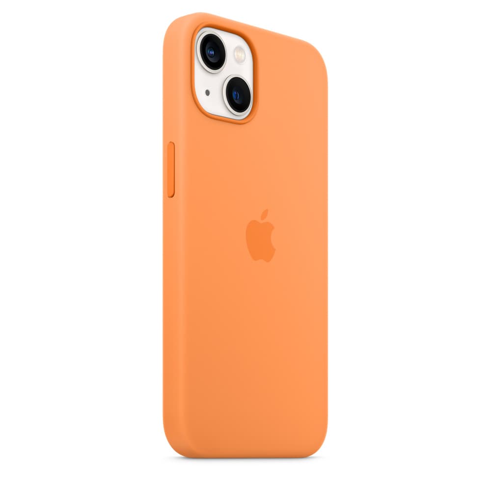 HUSA Smartphone Apple, pt iPhone 13, tip back cover (protectie spate) cu MagSafe, silicon, MagSafe, portocaliu, "mm243zm/a" — miniatură