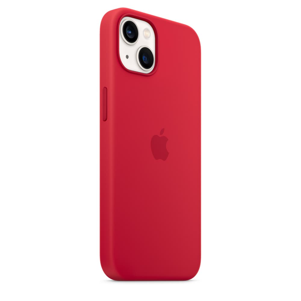 HUSA Smartphone Apple, pt iPhone 13, tip back cover (protectie spate) cu MagSafe, silicon, MagSafe, rosu, "mm2c3zm/a" — miniatură
