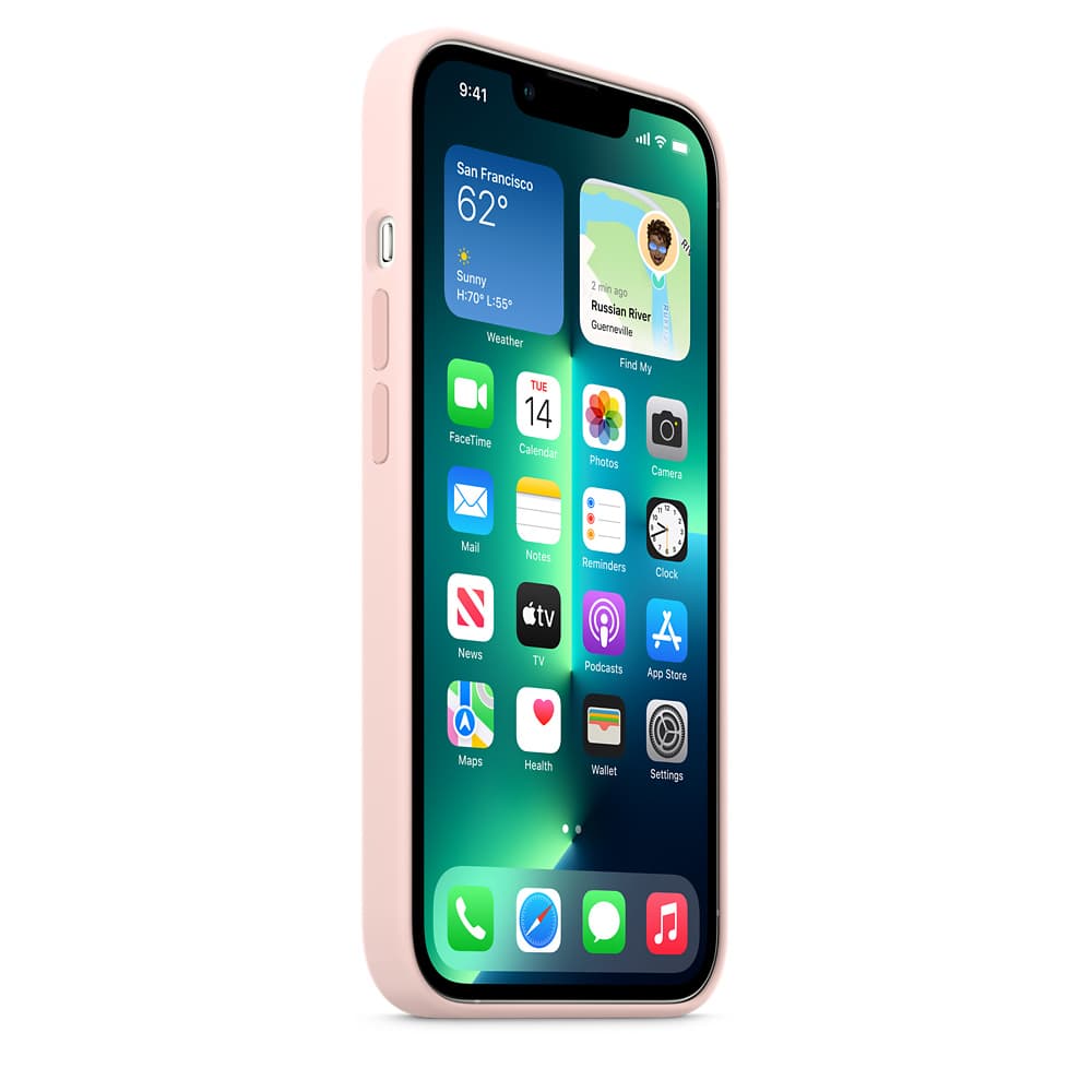 HUSA Smartphone Apple, pt iPhone 13 Pro, tip back cover (protectie spate) cu MagSafe, silicon, MagSafe, roz, "mm2h3zm/a" — miniatură